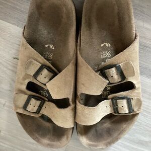 Birkenstock Brown Leather Sandals EU 40